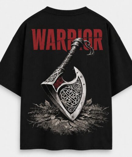WARRIOR AXE PRINTED DROP SHIRT | LIMITED STOCK AVALIABLE