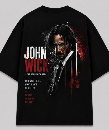 John Wick Legacy — Oversized Graphic T-Shirt