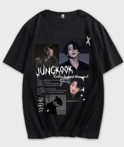 Jungkook Urban Retro Graphic T-Shirt | LIMITED STOCK AVAILABLE