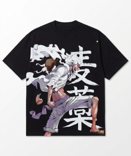 Luffy Gear 5 Japanese Graphic T-Shirt